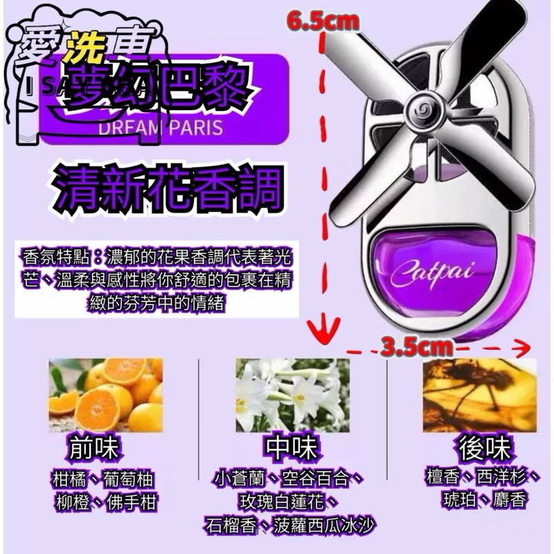 【ISC 愛洗車】車用香氛 車內冷氣芳香 汽車香氛 車用芳香劑 香氛棒 車載香薰 空調出風口 旋轉出風口 孕嬰可用-規格圖9