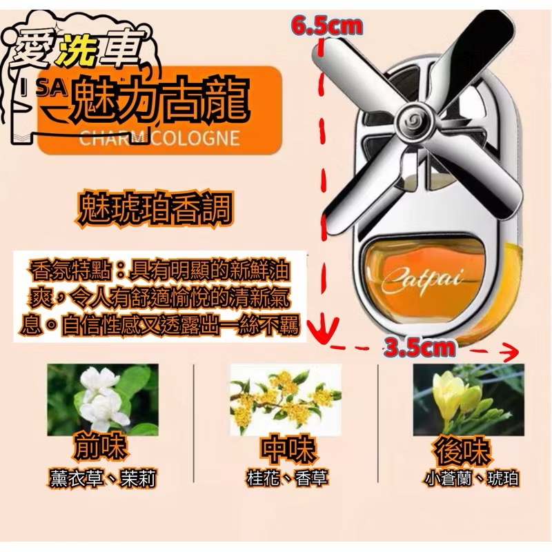 【ISC 愛洗車】車用香氛 車內冷氣芳香 汽車香氛 車用芳香劑 香氛棒 車載香薰 空調出風口 旋轉出風口 孕嬰可用-規格圖9