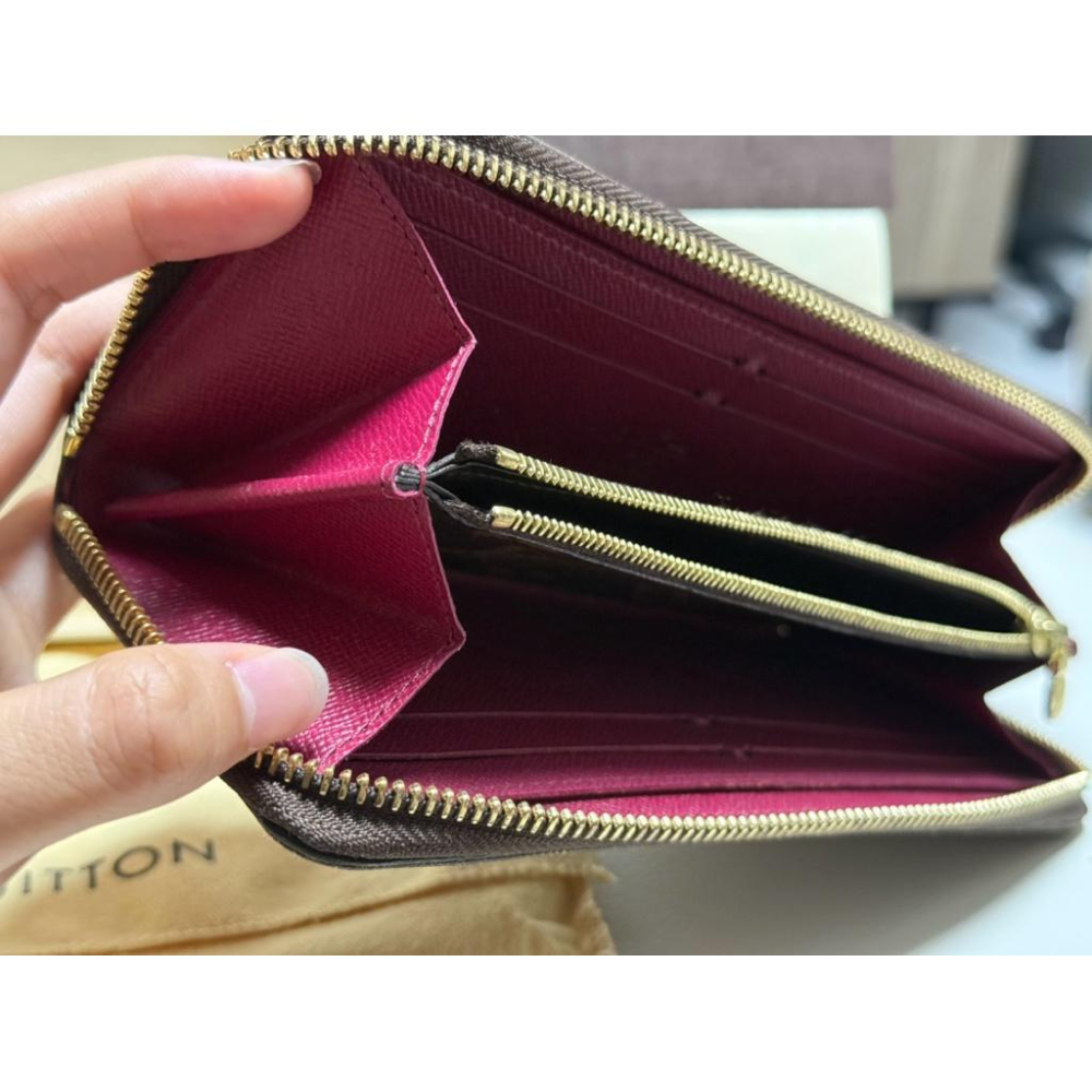 （9成新有購証）LV Clémence M60742錢包 長夾 有盒有防塵袋-細節圖8