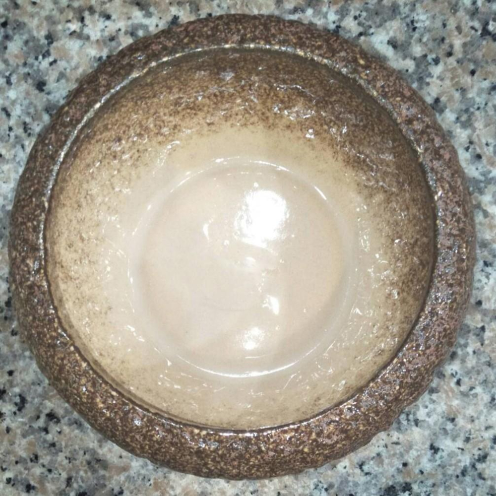 【娟兒藝品】圓型造型陶瓷花器✔物品槽✔展示✔藝術品-細節圖3