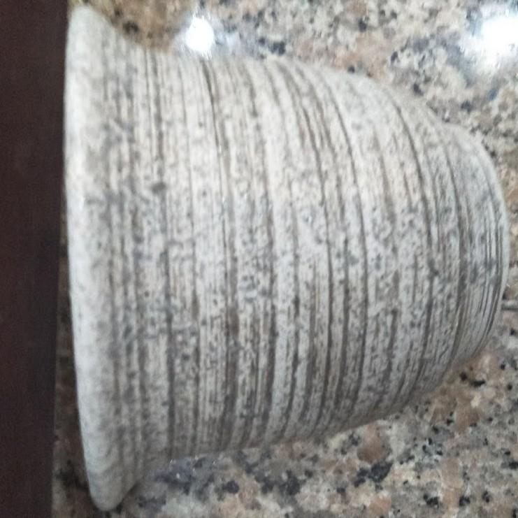 【娟兒藝品】灰白型造型陶瓷花器✔物品槽✔展示✔藝術品-細節圖3