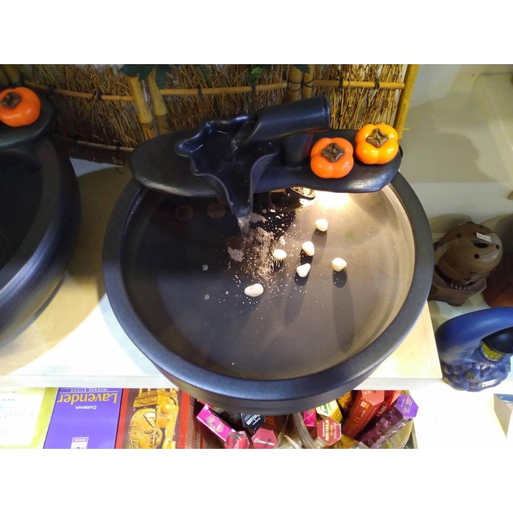 【娟兒藝品】黑直筒流水組   物品槽✔展示✔藝術品✔流水盆✔招財✔風水✔創業✔財源滾滾✔魚缸✔開幕-細節圖3