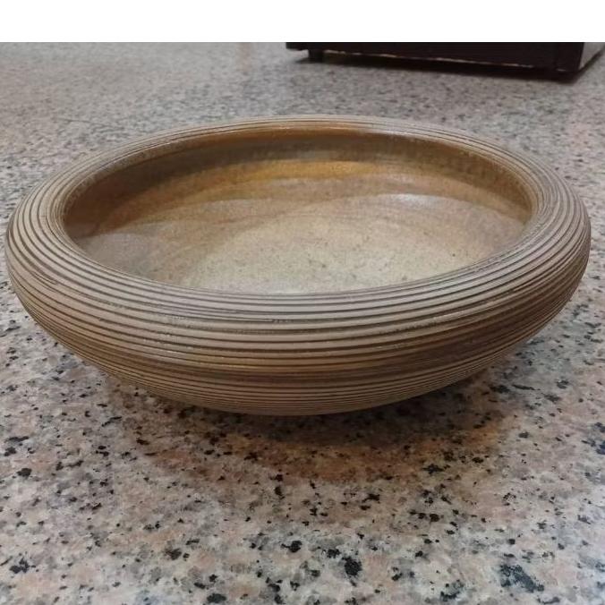 【娟兒藝品】木紋插花陶瓷器✔植栽✔展示✔藝術品✔花器-細節圖3