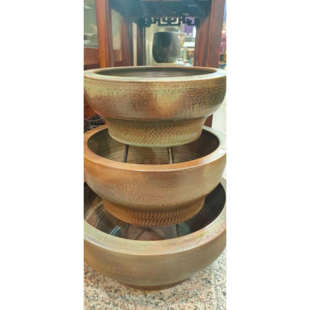 火爐陶瓷盆 ✔暖爐✔炭盆✔物品槽✔展示✔藝術品✔洗手盆-細節圖2