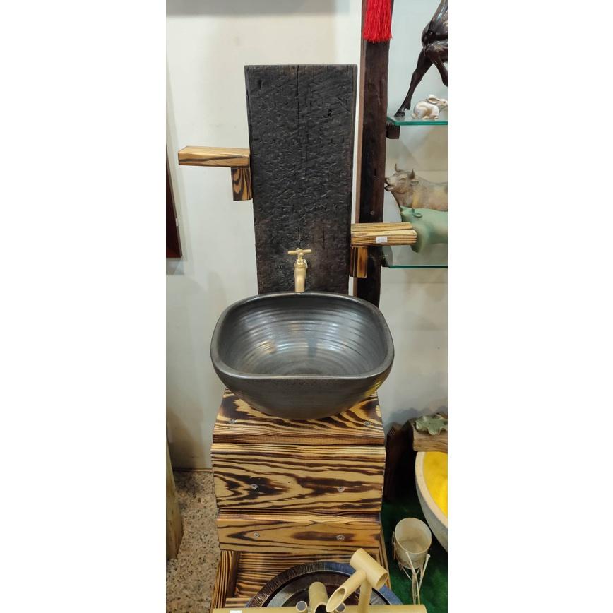 【娟兒藝品(現貨)】如魚得水洗手盆(組)木座 ✔物品槽✔展示✔藝術品✔洗手台-細節圖6