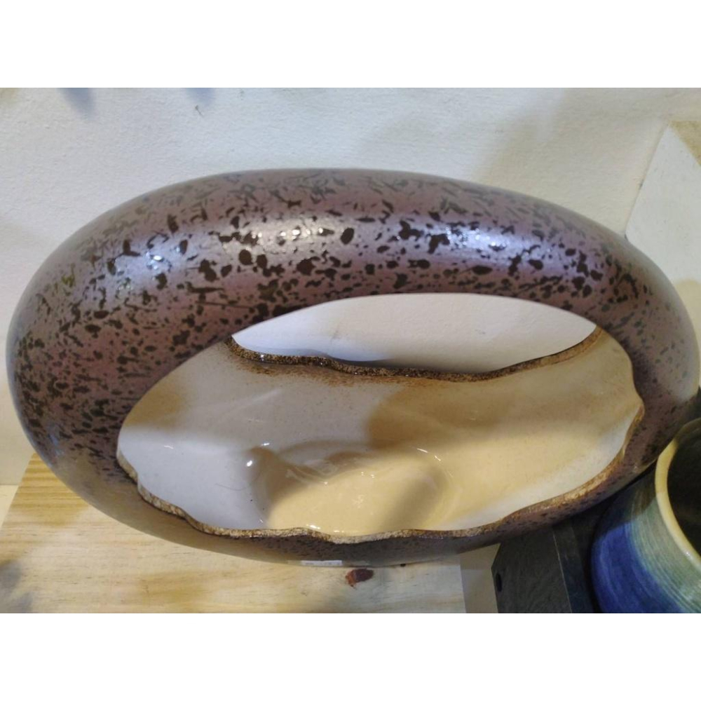 熱賣中！提籃花器(深咖啡)✔展示✔藝術品✔造型盆-細節圖2