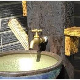 【娟兒藝品】水龍頭 (銅) ✔洗手台✔藝術品✔洗手盆✔火爐-細節圖2