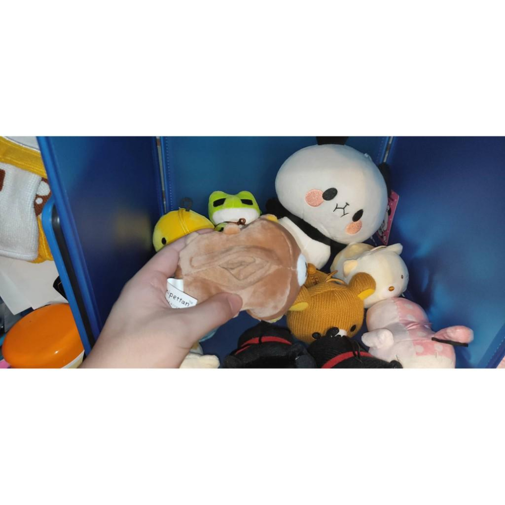 【吊飾娃娃】711正版＂白貓黑貓青蛙熊貓兔子懶懶熊鯨魚鴨子-細節圖4