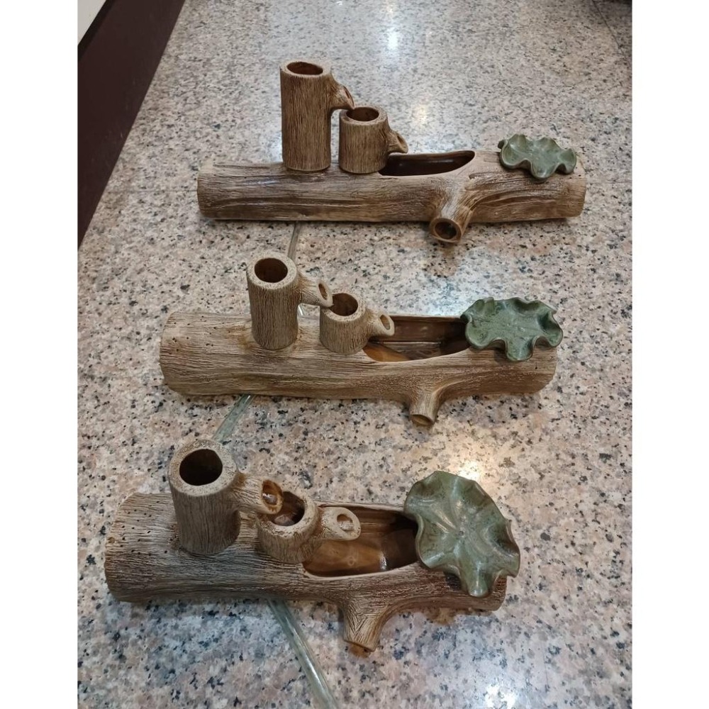 【娟兒藝品】伐木心境流水器。 (流水盆使用)/萬用流水器 台灣手工製作-細節圖4