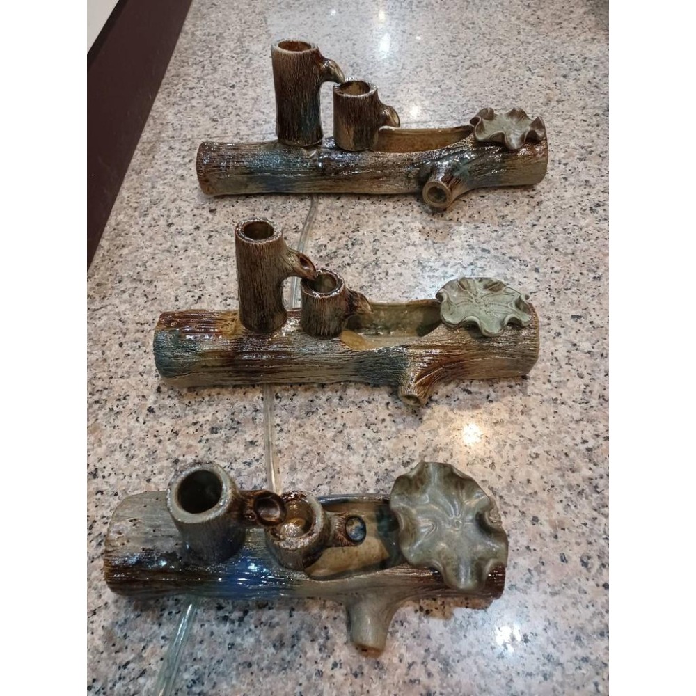 【娟兒藝品】伐木心境流水器。 (流水盆使用)/萬用流水器 台灣手工製作-細節圖5