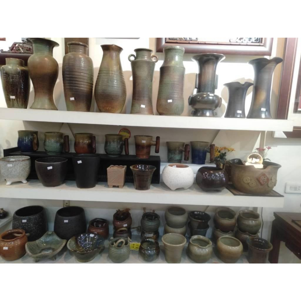 各式手工綜合花器、小流水、精油(需自選商品詢問)  ✔展示✔藝術品✔造型盆-細節圖2