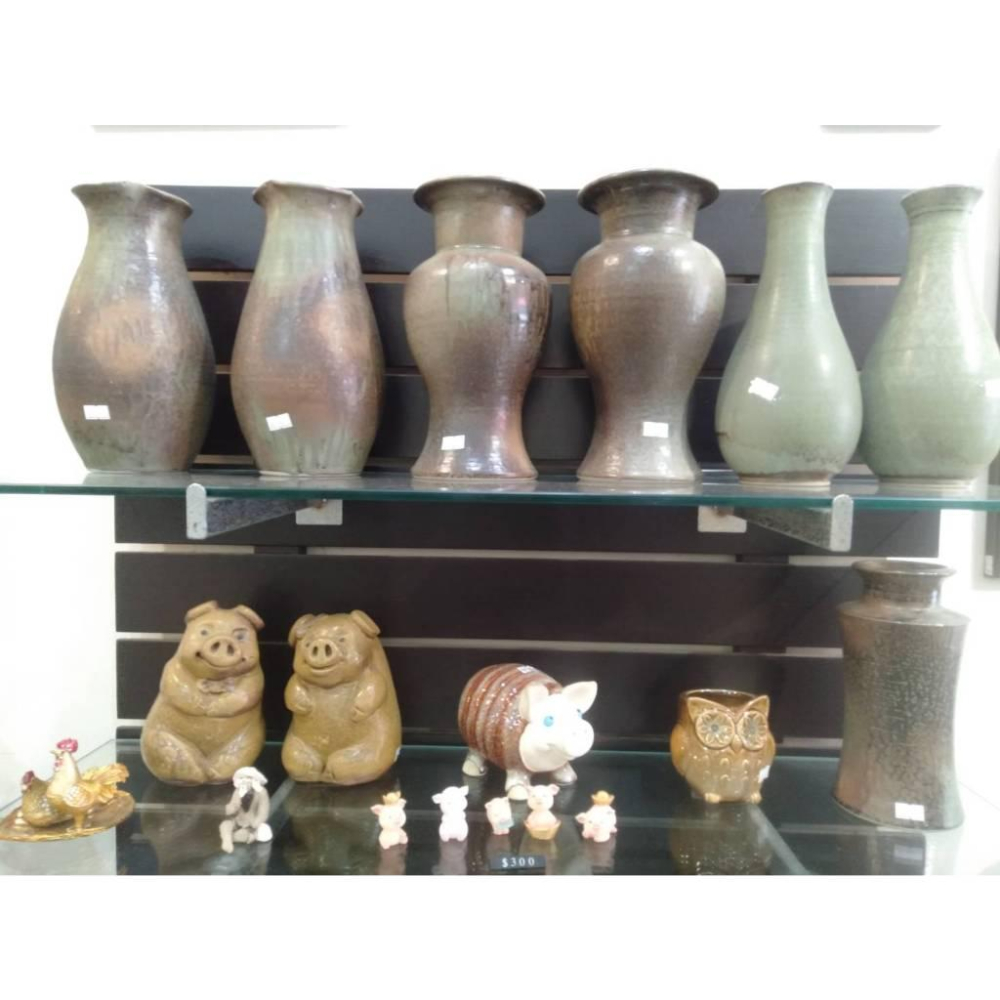 各式手工綜合花器、小流水、精油(需自選商品詢問)  ✔展示✔藝術品✔造型盆-細節圖5