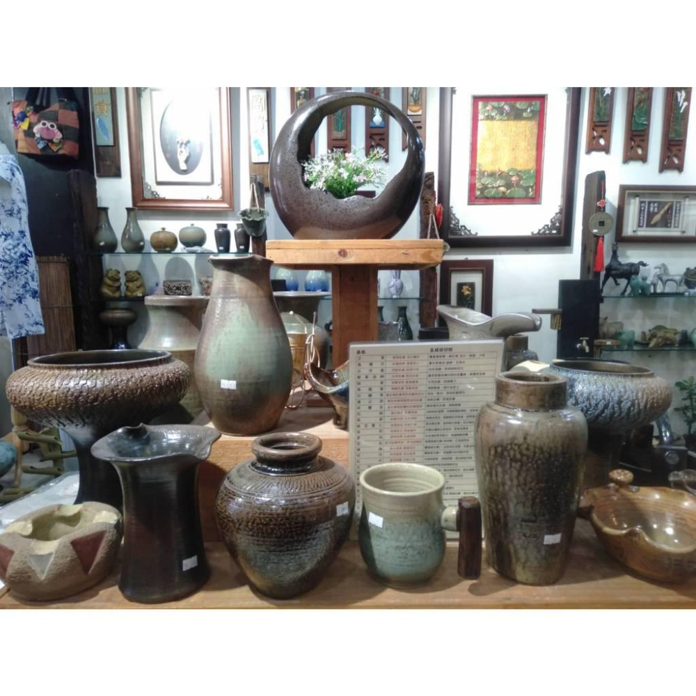 各式手工綜合花器、小流水、精油(需自選商品詢問)  ✔展示✔藝術品✔造型盆-細節圖6