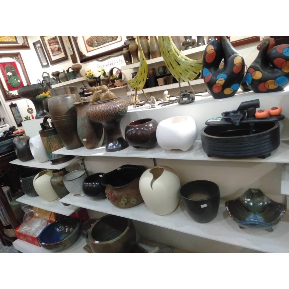 各式手工綜合花器、小流水、精油(需自選商品詢問)  ✔展示✔藝術品✔造型盆-細節圖8