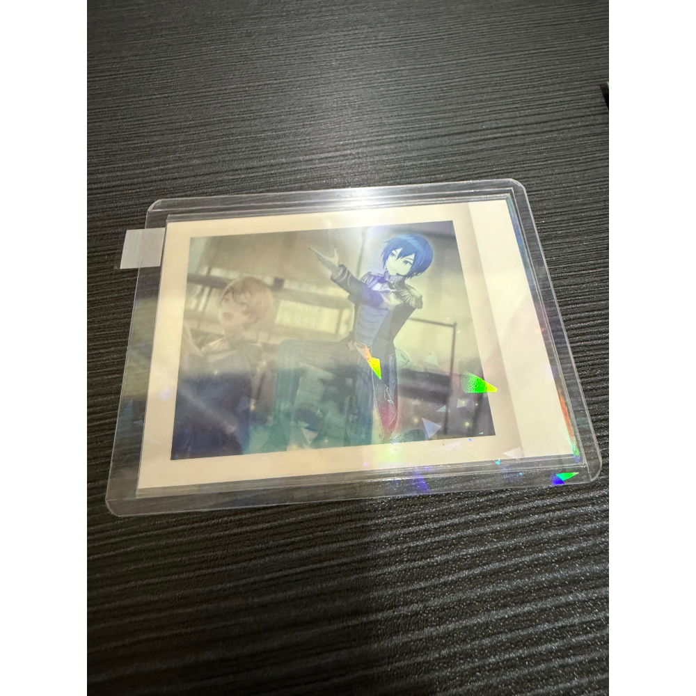 《世界計畫》青柳冬彌金簽+大哥普卡 正版小卡｜官方授權動漫小卡-細節圖2