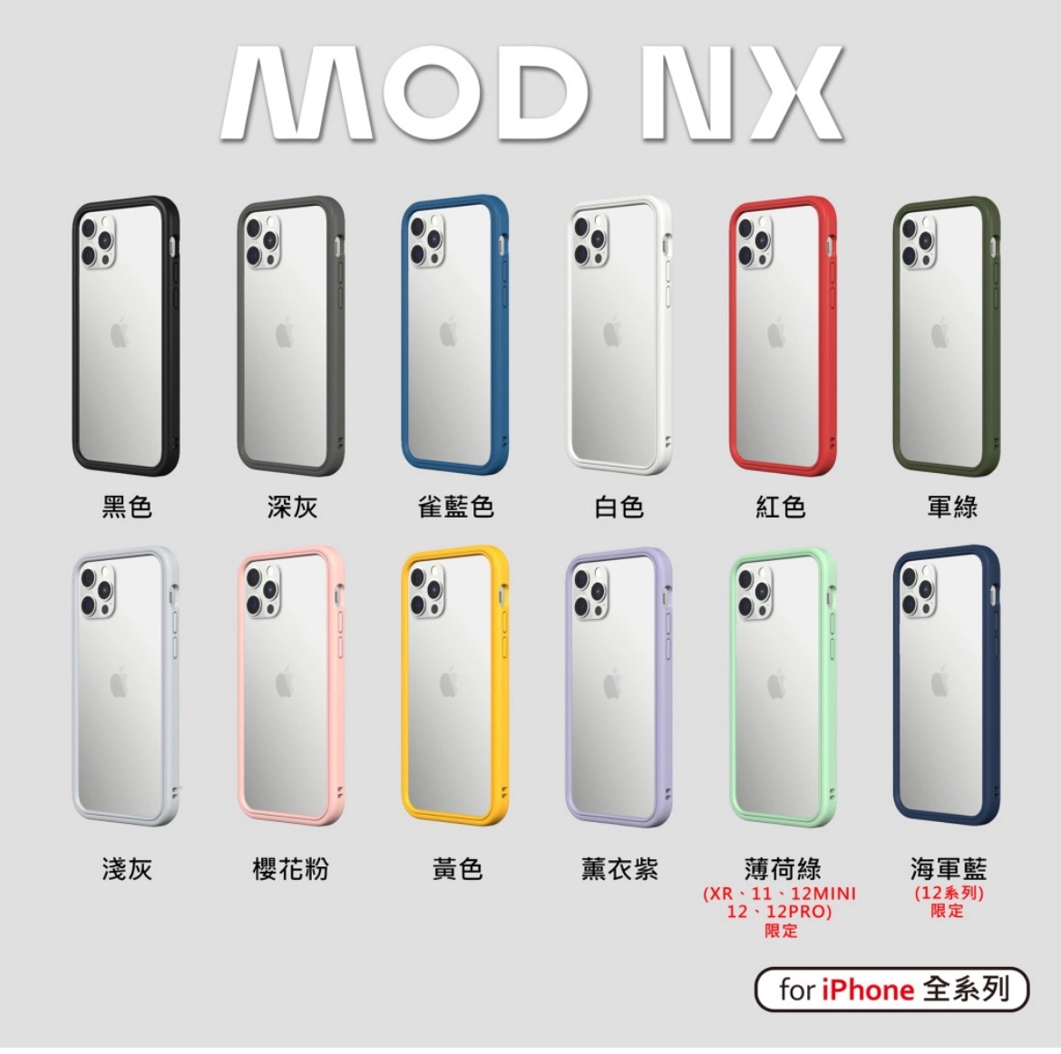 犀牛盾iPhone Mod NX蜂巢設計軍規防摔殼-細節圖2