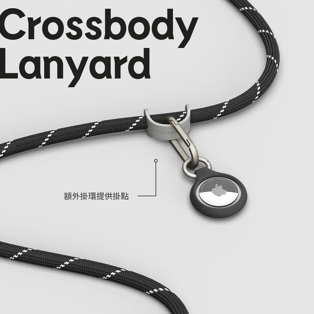 犀牛盾 手機掛繩 編織款 安卓蘋果機型都適用 手機背帶 長掛繩 安全掛繩 編織 掛繩 識別證掛繩-細節圖3
