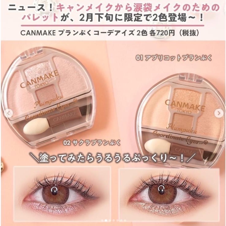 日本Canmake 淚袋眼影盤 淚袋專用盤-細節圖6