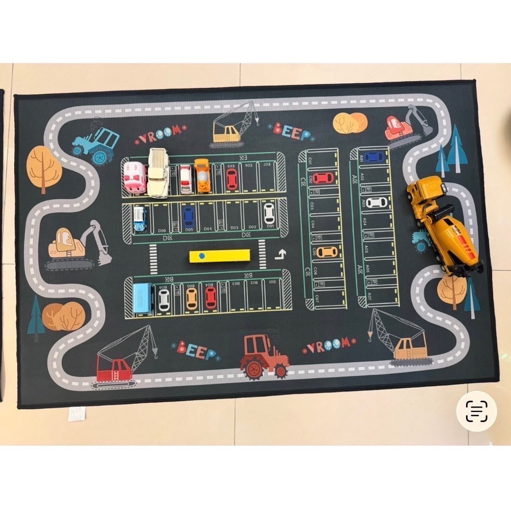 車車停車場地毯-規格圖2