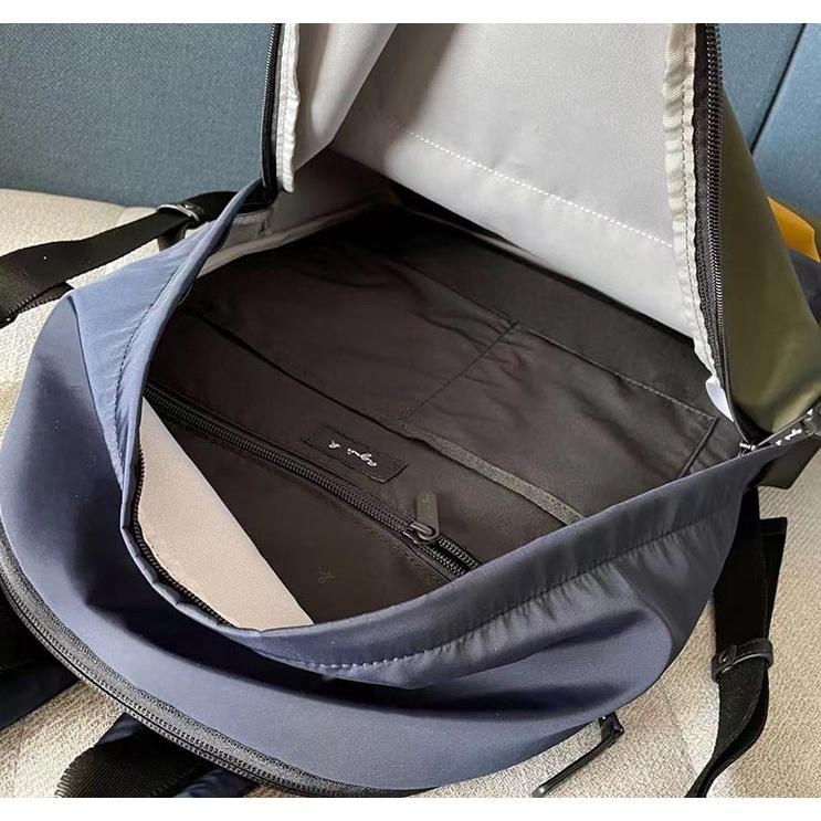 日本包 ag.b 小b包 日本b 經典 草寫LOGO 男款 女款 防水 簡約 3色 後背包 休閒包 電腦包 大背包-細節圖6