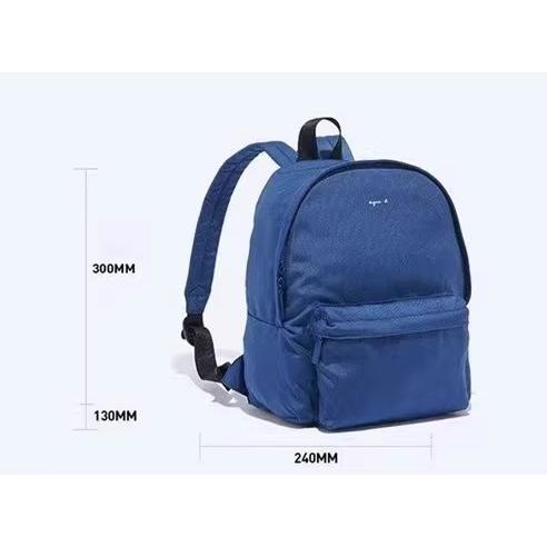 特價 日本包 ag.b 小b包 日本b 簡約風 百搭 草寫LOGO 3色 牛津布 電腦包 後背包 休閒包 大背包 學生包-細節圖4