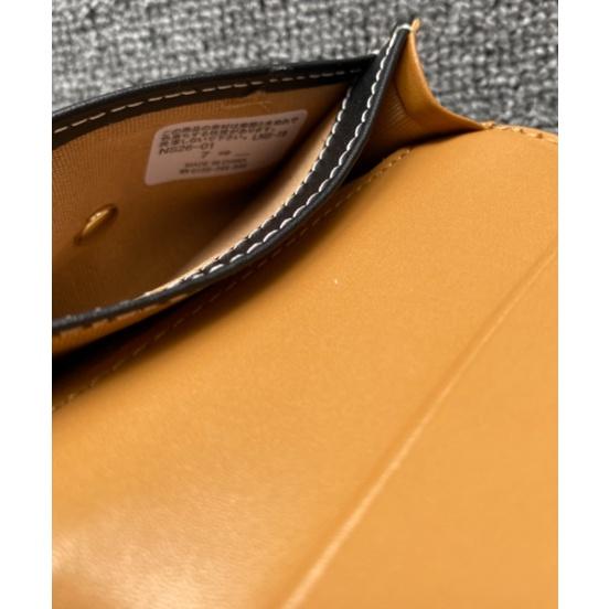 日本包 ag.b 小b包 日本b 質感 牛皮 男款 女款 黑色 焦糖色 零錢包 卡包 手拿包 鑰匙包 名片夾 證件夾-細節圖6