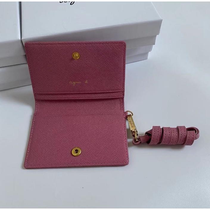 日本包 ag.b 小b包 日本b 質感 牛皮 多功能 7色 卡包 證件包 手拿包 名片 證件套 票卡夾 零錢包 簡約-細節圖3