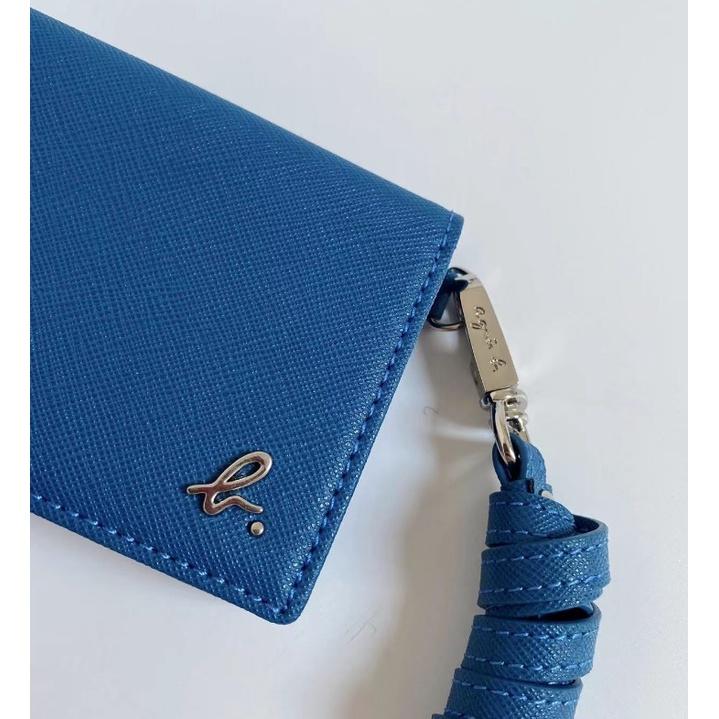 日本包 ag.b 小b包 日本b 質感 牛皮 多功能 7色 卡包 證件包 手拿包 名片 證件套 票卡夾 零錢包 簡約-細節圖4