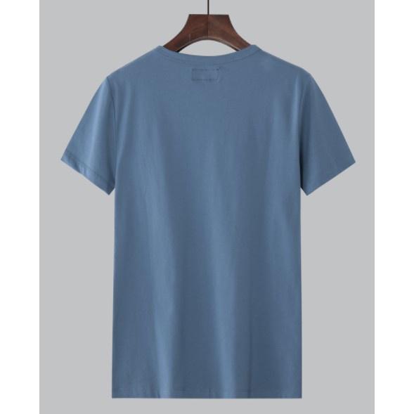 新款!👫情侶 日本 ag.b 小b 日本b 經典款 草寫字母 男款 女款 情侶款 藍色 純棉短袖 短袖 T恤-細節圖5