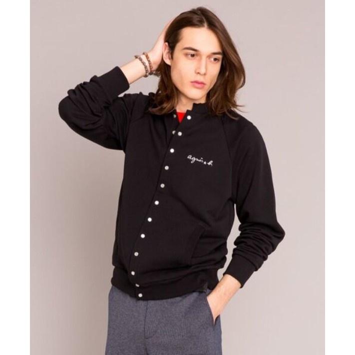 熱銷推薦! 秋冬情侶👫新款 日本 ag.b 小b 日本b 男款 女款 黑色 排扣 夾克外套 棒球外套 飛行外套 外套-細節圖4