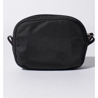 日本包 ag.b 小b包 日本b 質感 防水 草寫字母LOGO 黑色 深藍色 化妝包 手拿包 收納包 萬用包-細節圖4