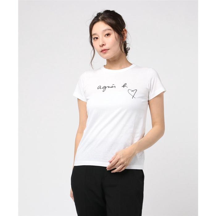 新款👫情侶 日本 ag.b 小b 日本b 經典 草寫文字 愛心 男款 女款 情侶款 白色 黑色 純棉短袖 短袖 T恤-細節圖2
