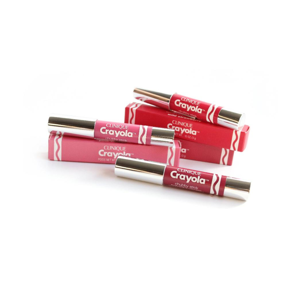 CLINIQUE 倩碧 水漾晶凍翹唇筆 CRAYOLA限定版 #15粉紅牡丹-細節圖3