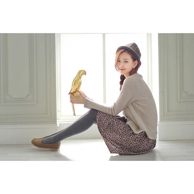 韓國製 保暖針織毛料褲襪-細節圖2