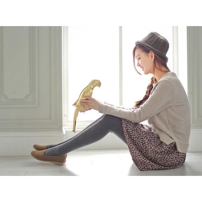 韓國製 保暖針織毛料褲襪-細節圖3