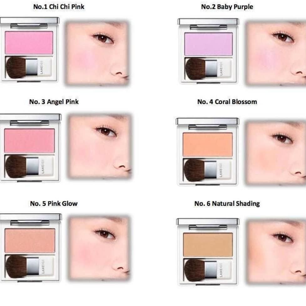 LANEIGE 蘭芝超上鏡星漾腮紅pure radiant blush #No.4花漾珊瑚-細節圖2