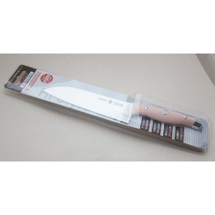 日本製~雙人牌單人系列日式主廚刀 三德包丁(粉紅色)18cm-細節圖3