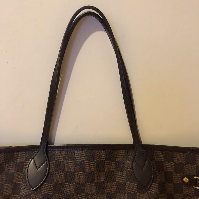 LV neverfull MM購物包/側背包-細節圖5