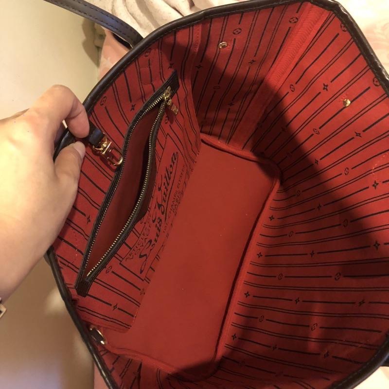 LV neverfull MM購物包/側背包-細節圖8