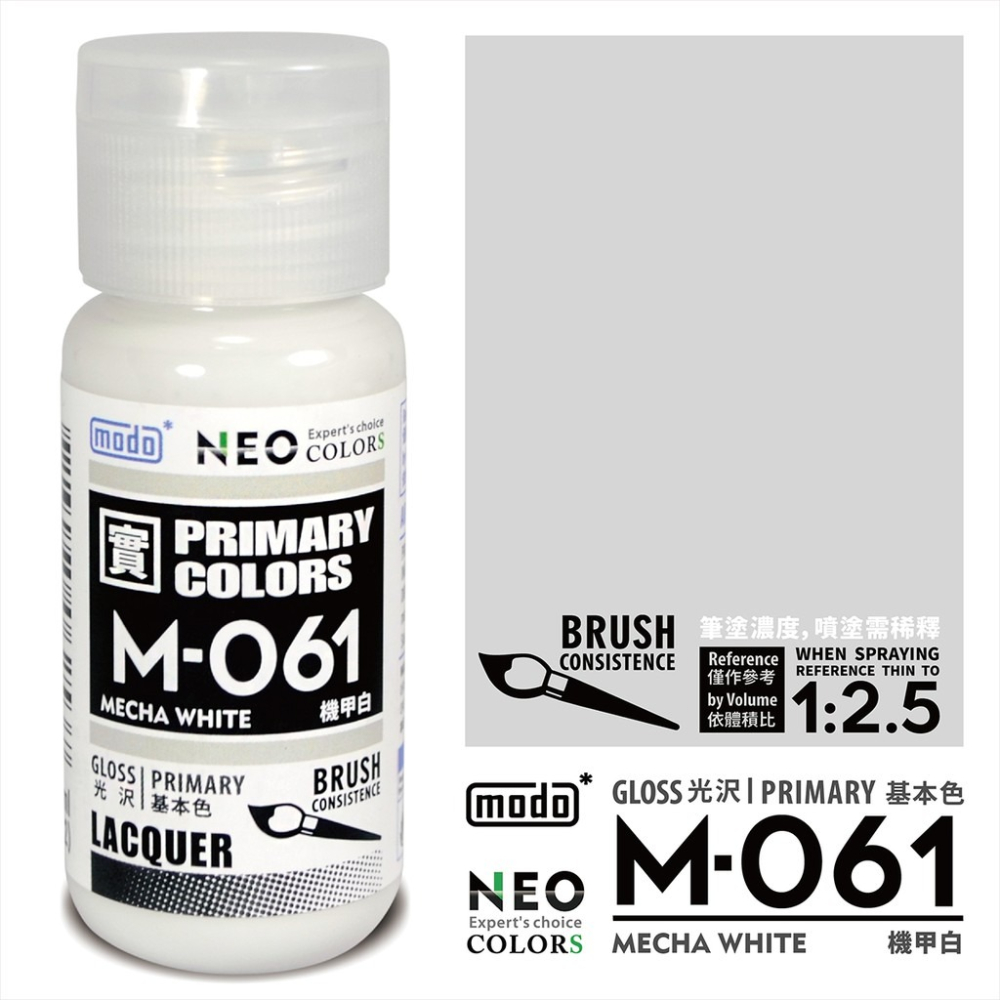(Pandainn) 摩多 modo 灰階套組 M061 M062 M063 M064 M065 M069 摩多製造所-細節圖2