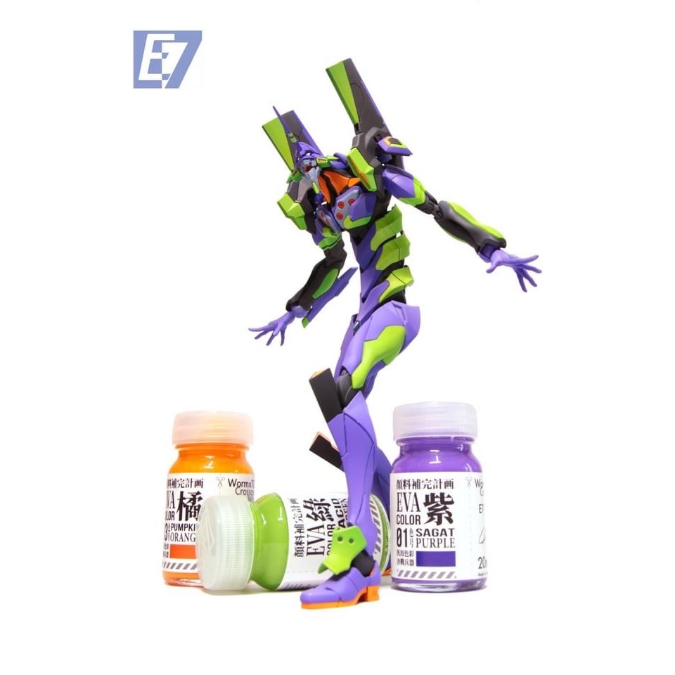 [Pandainn]  E7 E7COLOR EVA 系列 模型漆 EVA01 EVA02 EVA03 福音戰士 初號機-細節圖6