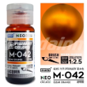 (Pandainn) 摩多 modo M041 M042 M043 透明漆 透明紅 透明黃 透明黑 透明藍透明橙 模型漆-規格圖1