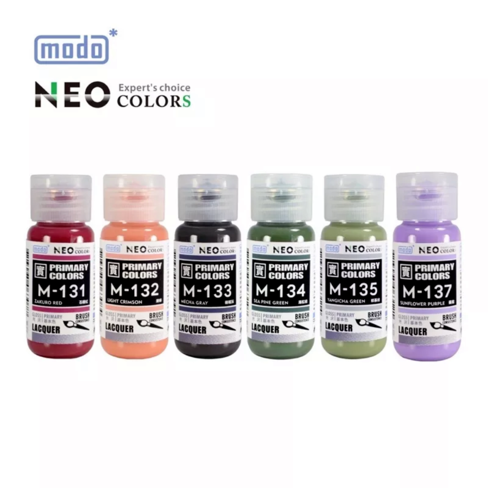 (Pandainn) 摩多 modo 機器人套色 M131 M132 M133 M134 M135 M137 模型漆-細節圖2