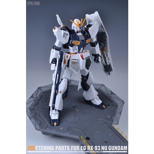 (Pandainn)非模型 鋼魂 AW9 S39 EG NU GUNDAM 牛鋼彈 專用細節蝕刻片 S039 模型工具-細節圖5