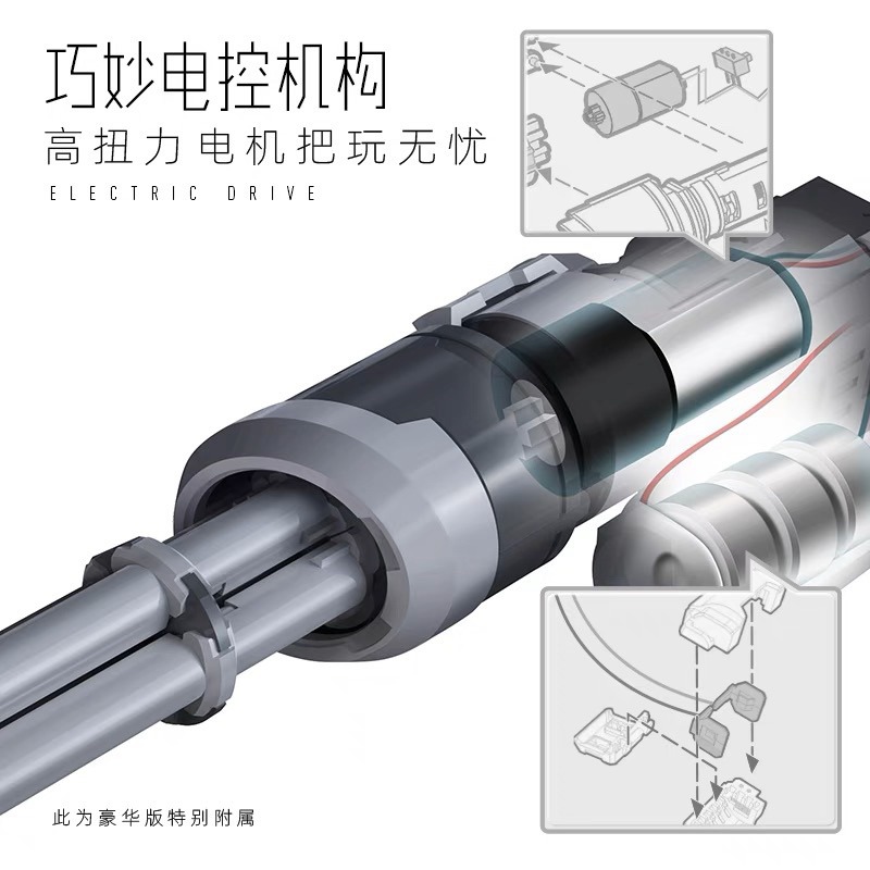 喵匠HOBBY MIO 通用機甲武器包系列 WK-01 加特林機炮-細節圖2