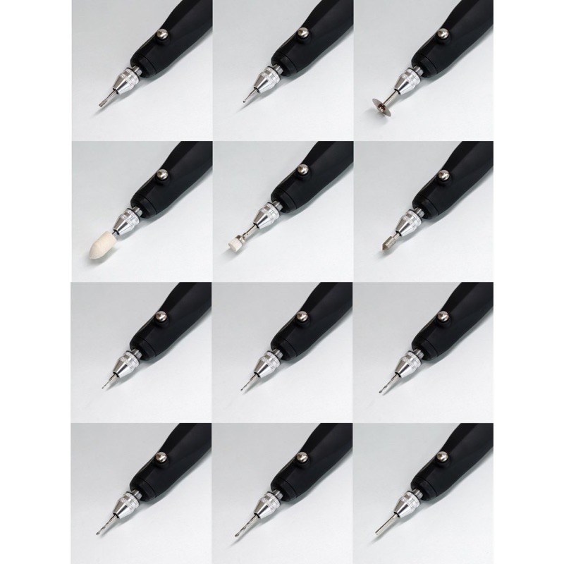 [Pandainn] GIC 電動雕刻機刀具 虎鑽用 TDB01-10 10款 模型工具 突破 切割 破壞-細節圖3