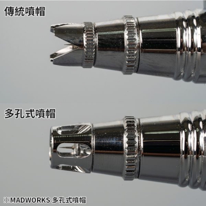 (Pandainn) Madworks MK203 MK204 MK205 快拆接頭 多孔噴帽 高板機 mad 模型工具-細節圖4