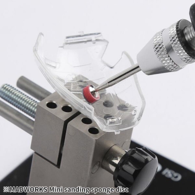 (Pandainn) Madworks 沖孔型海綿砂紙 打磨海綿尺寸組 #320 #400 #600 mad 模型工具-細節圖8