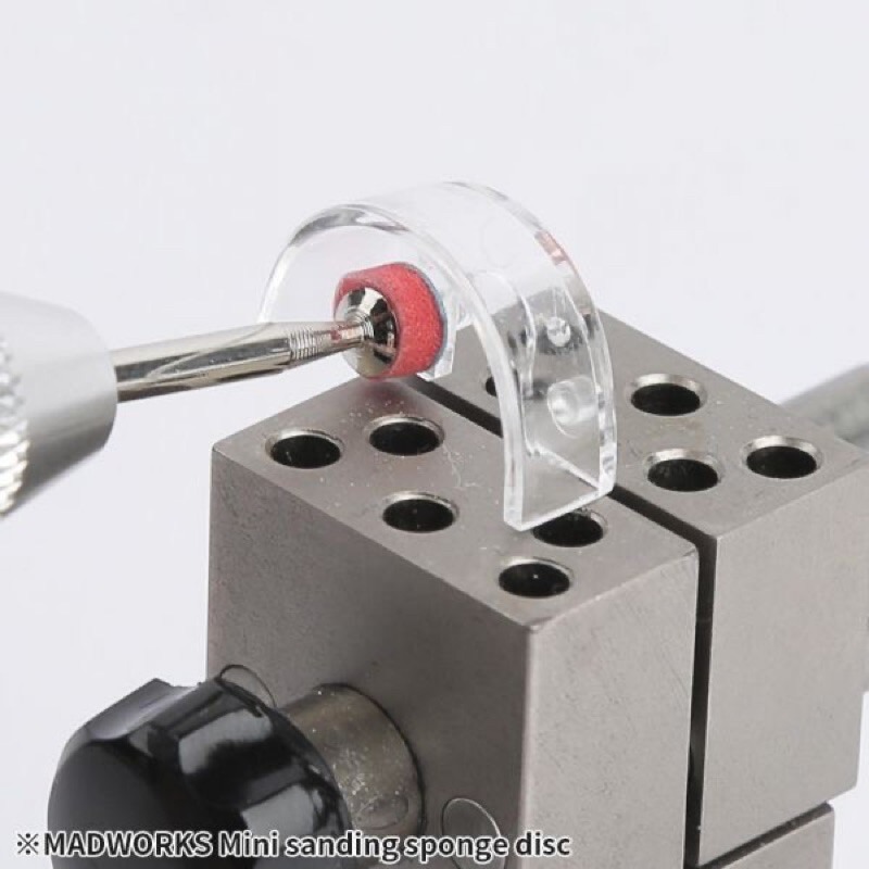 (Pandainn) Madworks 沖孔型海綿砂紙 打磨海綿尺寸組 #320 #400 #600 mad 模型工具-細節圖9