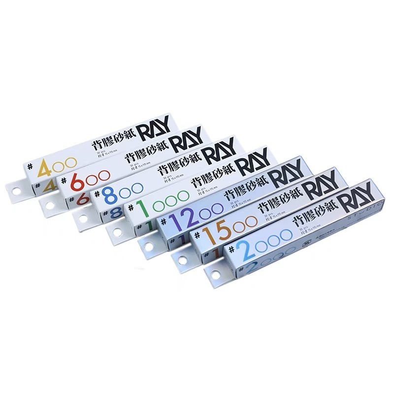 (Pandainn) Ray的模型世界 背膠砂纸 乾濕兩用 耐用型鋼彈打磨 塑料打磨工具 ray-細節圖5